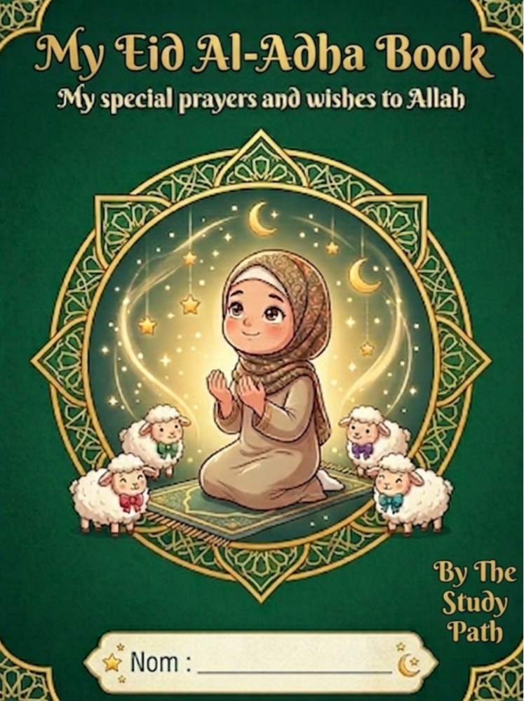 Islamic Eid Al-Adha Activity Book for Kids | Stories, Coloring & Games | Muslim Homeschool | Perfect Eid Gift | PDF Download